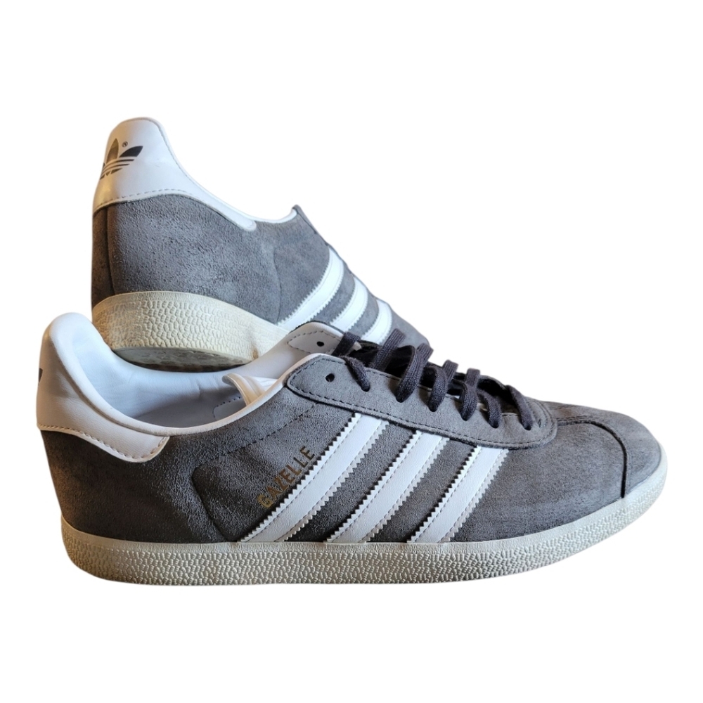 Adidas Gazelle Gray Sneakers - Picture 2 of 11